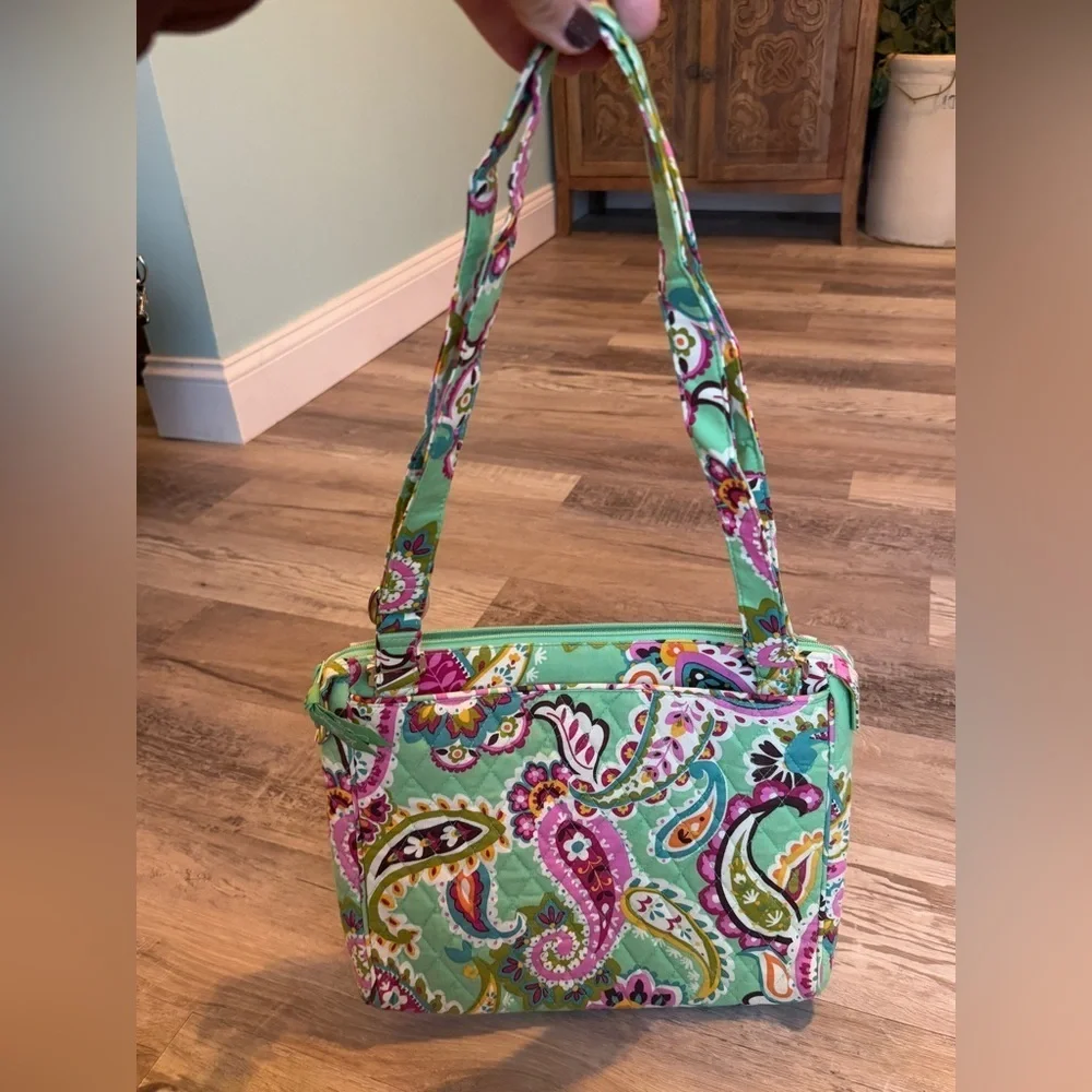 Vera Bradley Tutti Frutti Laptop / Pad Hipster Crossbody Shoulder bag